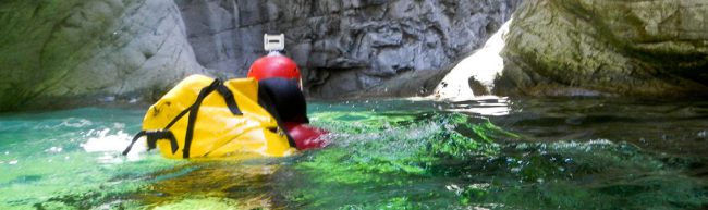 Short glimpse in the world of canyoning